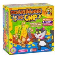 Дитяча Настільна гра Полювання на сир 7235 4FUN Game Club
