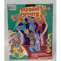 Дитяча гра "Вправні мишенята" 87231 "4FUN Game Club", балансир, вивчення цифр