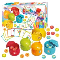 Колірленд 56703 (12/2) "4FUN Game Club", 20 карток, 5 боксів-будиночків