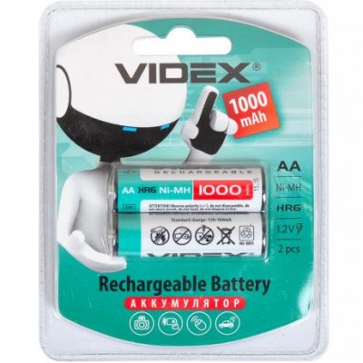 Акумулятори VIDEX АА 1000 акумуляторні у магазині autoplus, з доставкою по Україні, краща ціна