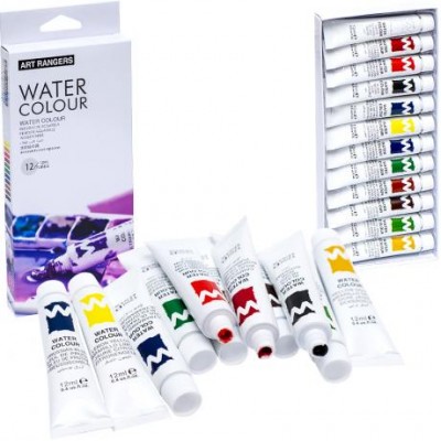 Фарби 12мл "Art Ranger" 12 кольорів "Water" EW1212-3 у магазині autoplus, з доставкою по Україні, краща ціна