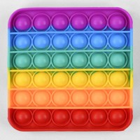 Дитяча гра антистрес C 45476 (400) Pop it (Поп іт) Simple Dimple (Сімпл Дімпл), 12 см, 36 пупирок