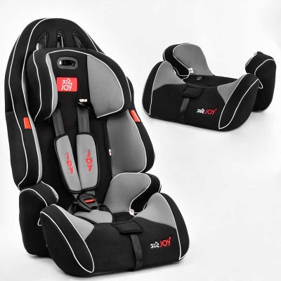 Автомобільне крісло універсальне G 1309 (2) Колір чорно сірий 9-36 кг, з бустером, Joy в магазині autoplus, з доставкою по Україні, краща ціна
