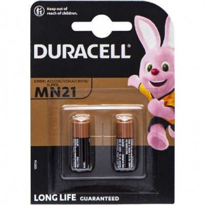 Батарейка Duracell "міні бочонок" MN21 2шт