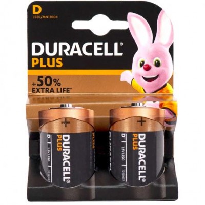 Батарейка Duracell Plus LR-20 АА по 2 штуки у магазині autoplus, з доставкою по Україні, краща ціна