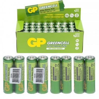 Батарейка GP 15G-S2 сольова R6P, AA у магазині autoplus, з доставкою по Україні, краща ціна