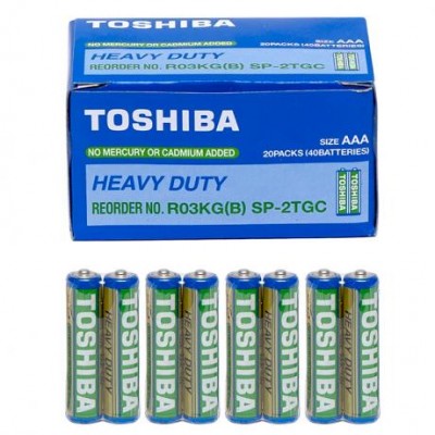 Батарейка Toshiba R03G SP2TGTE