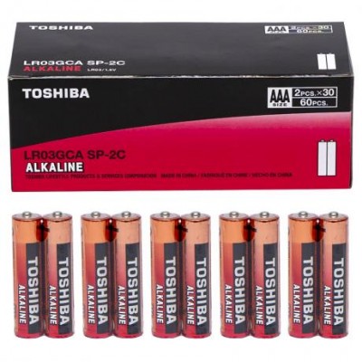 Батарейка Toshiba LR03 GCA SP-2C Economy Alkaline