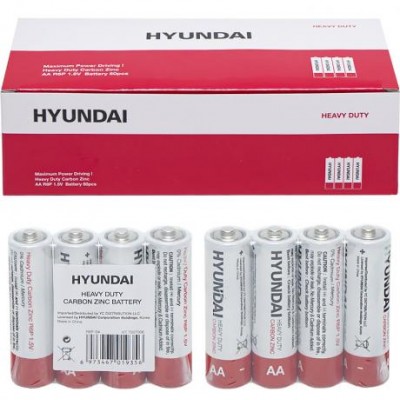 Батарейка HYUNDAI R6 AA Shrink 4 Heavy Duty 7007006