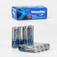 Батарейки “Maxday” C56962 Alcaline, пальчикові, АА 1,5V ЦІНА ЗА 40 ШТ. У БЛОЦІ