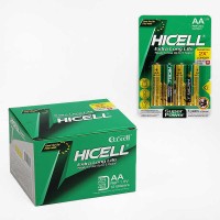 Батарейки “Hicell” C 66690 (30) пальчикові, АА 1,5V, ЦІНА ЗА 48 ШТУК В БЛОЦІ