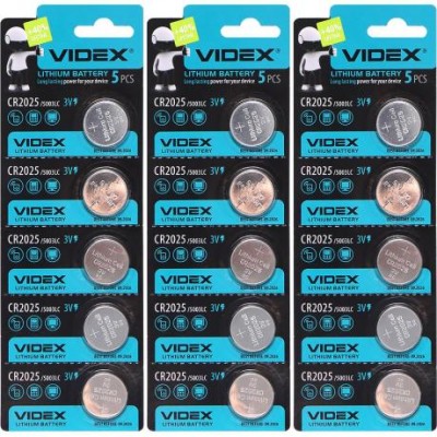 Батарейка Videx "таблетка" 2025 у магазині autoplus, з доставкою по Україні, краща ціна