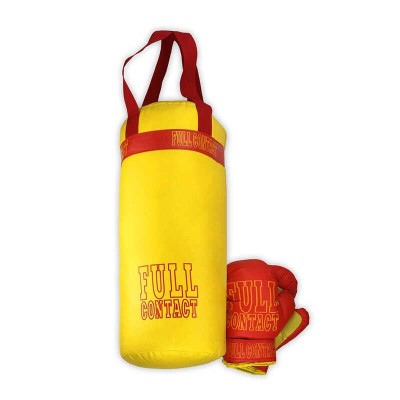 Боксерський набір Великий Full L-FULL Червоно-жовтий Danko Toys в магазині autoplus, з доставкою по Україні, краща ціна