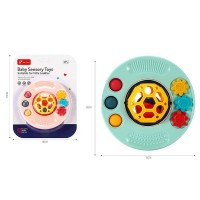 Брязкальце 2867 (240/2) 2 кольори, pop it, шестерні, дзвінка кулька, на листі