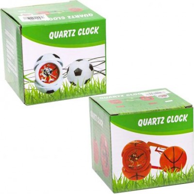 Настільний годинник - будильник Х2-08 "М'яч" D10см у магазині autoplus, з доставкою по Україні, краща ціна
