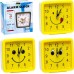 Настільній годинник - будильник 8898 "Смайл квадрат" 10,5х11см у магазині autoplus, з доставкою по Україні, краща ціна