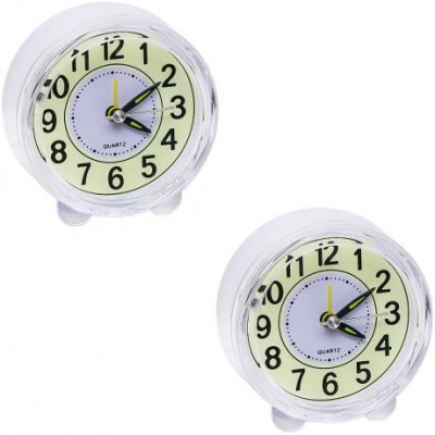 Настільний годинник - будильник Х2-903 "Круг" з підсвічуванням 8,5*4см у магазині autoplus, з доставкою по Україні, краща ціна