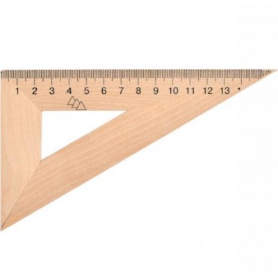 Трикутник 16 см дерев'яний (30*90*60)TD-1636 у магазині autoplus, з доставкою по Україні, краща ціна