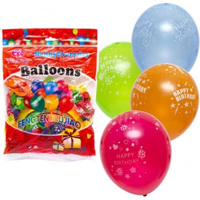 Кулька "Happy birthday", 100 штук 11-91 у магазині autoplus, з доставкою по Україні, краща ціна