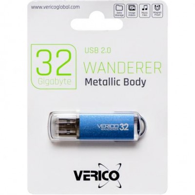 Флешка Verico USB 32Gb Wanderer SkyBlue 600722