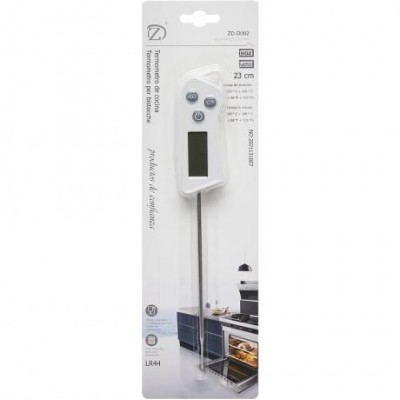 Термометр кулінарний електронний для вимірювання температури їжі 23см ZD-D002 у магазині autoplus, з доставкою по Україні, краща ціна