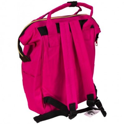 Сумка-рюкзак для мам и пап MOM'S BAG малиновый 021-208/7 у магазині autoplus, з доставкою по Україні, краща ціна