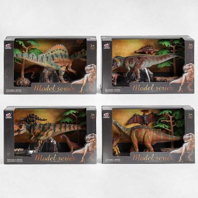 Набір динозавра Q 9899 V 7 4 види, 5 елементів, 3 динозаври, 2 аксесуари