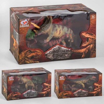 Набір динозаврів Q 9899-212 3 види, 6 елементів, 4 динозавра в магазині autoplus, з доставкою по Україні, краща ціна