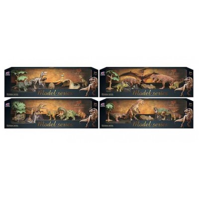 Набір динозаврів Q 9899 Q 3 4 види, 7 елементів, 5 динозаврів, 2 аксесуари в магазині autoplus, з доставкою по Україні, краща ціна