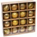 Набір куль 16шт D8см 6279-5 Золото у магазині autoplus, з доставкою по Україні, краща ціна