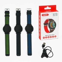Годинник C 64784 (200) Bluetooth 4.0, кольоровий дисплей 1.44", повідомлення, кроки, будильник, спорт, серцебиття, музика, МІКС