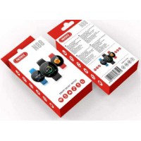 Годинник C 64785 (200) Bluetooth 4.0, кольоровий дисплей 1.44", повідомлення, кроки, будильник, спорт, серцебиття, музика
