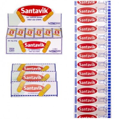 Пластир "Santavik", 7*1,8см X1-55