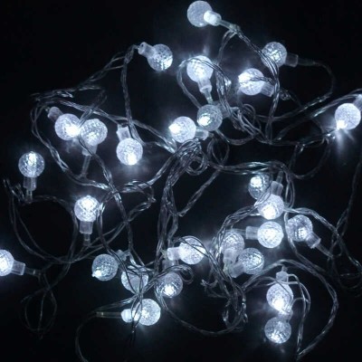 Гірлянда C 31299-405 “Лампочка”, 28 лампочок, 5 метрів, біла в магазині autoplus, з доставкою по Україні, краща ціна
