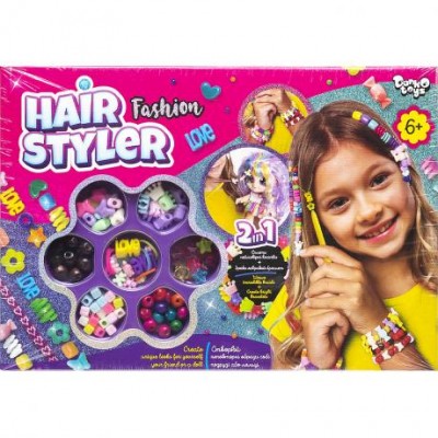 Креативна творчість "Hair Styler. Fashion" малий набір ДТ-ОО-09409 у магазині autoplus, з доставкою по Україні, краща ціна
