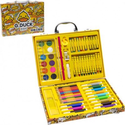 Художній набір для малювання 67 предметів "G.Duck" у дерев'яному кейсі у магазині autoplus, з доставкою по Україні, краща ціна