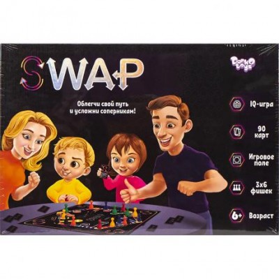 Настільна інтелектуальна гра "Swap" рос G-Swap-01-01 ДТ-БИ-07-87 у магазині autoplus, з доставкою по Україні, краща ціна