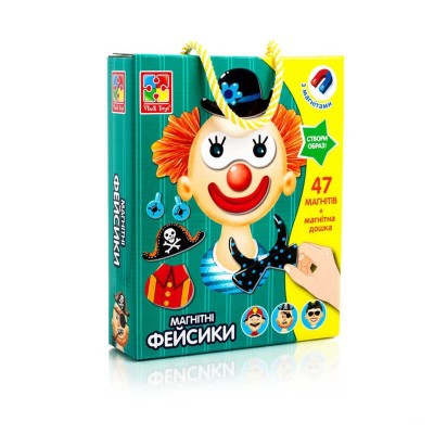 Магнітна гра "Фейсікі" - VT3702-15 укр "Vladi Toys"