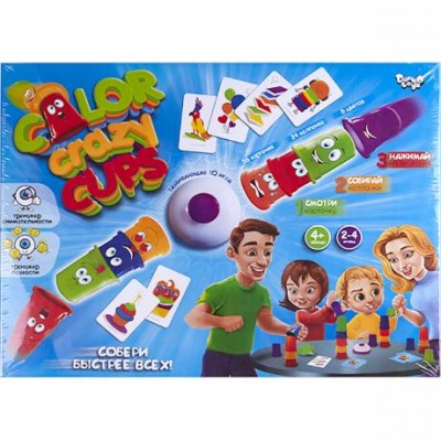 Настільна розважальна гра "Color Crazy Cups" РОС CCC-01-01 у магазині autoplus, з доставкою по Україні, краща ціна
