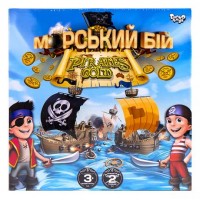 Настільна розважальна гра "Морський бій. Pirates Gold" укр G-MB-03U