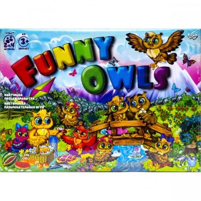 Настільна розважальна гра "Funny Owls" DTG98 у магазині autoplus, з доставкою по Україні, краща ціна