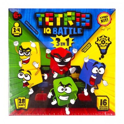 Настільна розважальна гра "Tetris IQ battle 3in1" УКР G-TIB-02U у магазині autoplus, з доставкою по Україні, краща ціна