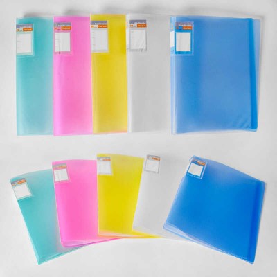 Папка для паперів з файлами С 36913 (240) 5 кольорів, 40 файлів в магазині autoplus, з доставкою по Україні, краща ціна