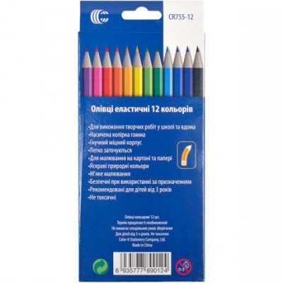 Олівець 12 кольорів CR755-12 Luminoso elastico "С" у магазині autoplus, з доставкою по Україні, краща ціна