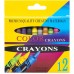 Воскові олівці 12 кольорів CRAYONS 2688A у магазині autoplus, з доставкою по Україні, краща ціна