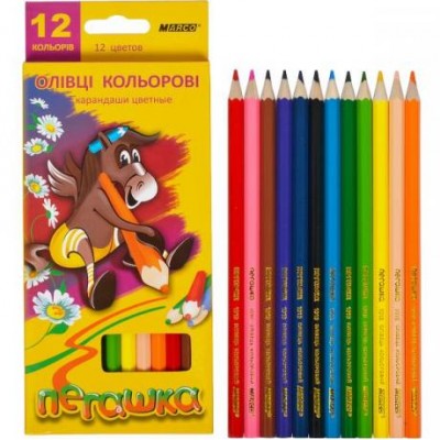 Олівець 1010/12 кольорів MARCO у магазині autoplus, з доставкою по Україні, краща ціна