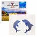 Картина за номерами + Алмазна мозаїка B 78732 TK Group , 40х50 см, Дельфіни в магазині autoplus, з доставкою по Україні, краща ціна