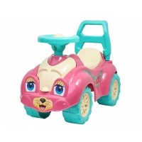 Бебі машина Кішечка 0823 колір малиновий, / ЦІНА ЗА 1 ШТ / Technok Toys