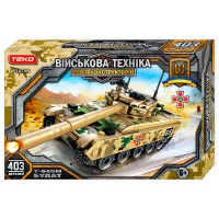 Конструктор "Військова техніка" 67769 (24) "Teko", 403 деталі, “Т-64БМ Булат”