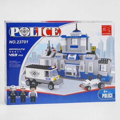 Конструктор AUSINI 23701 Поліцейська ділянка 449 дет.